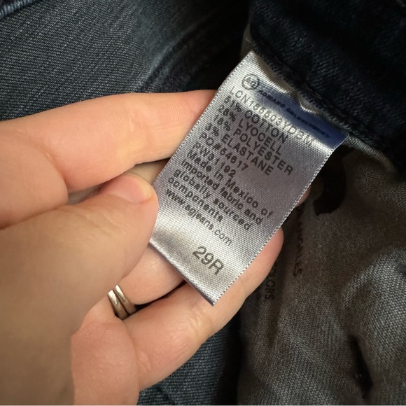 AG prima ankle cigarette jeans size 29R - Picture 8 of 9